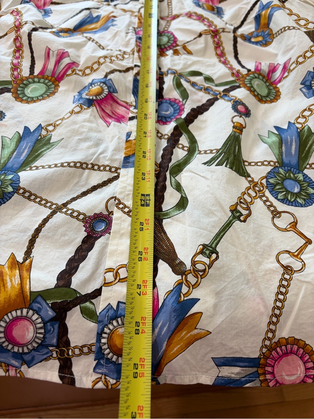 Talbots | Links and Ribbons Button-Down Shirt - Picture 7 of 9